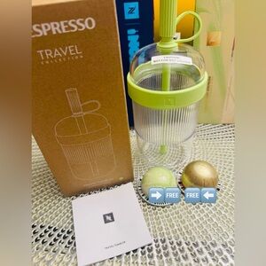 Nespresso Travel collection Tumbler 
💚💚➡️ Pistachio  color